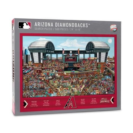 YOUTHEFAN YouTheFan 5024993 Arizona Diamondbacks Joe Journeyman Puzzle - 500 Piece 5024993